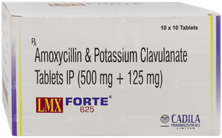 Lmx Forte 625 Tablet 10